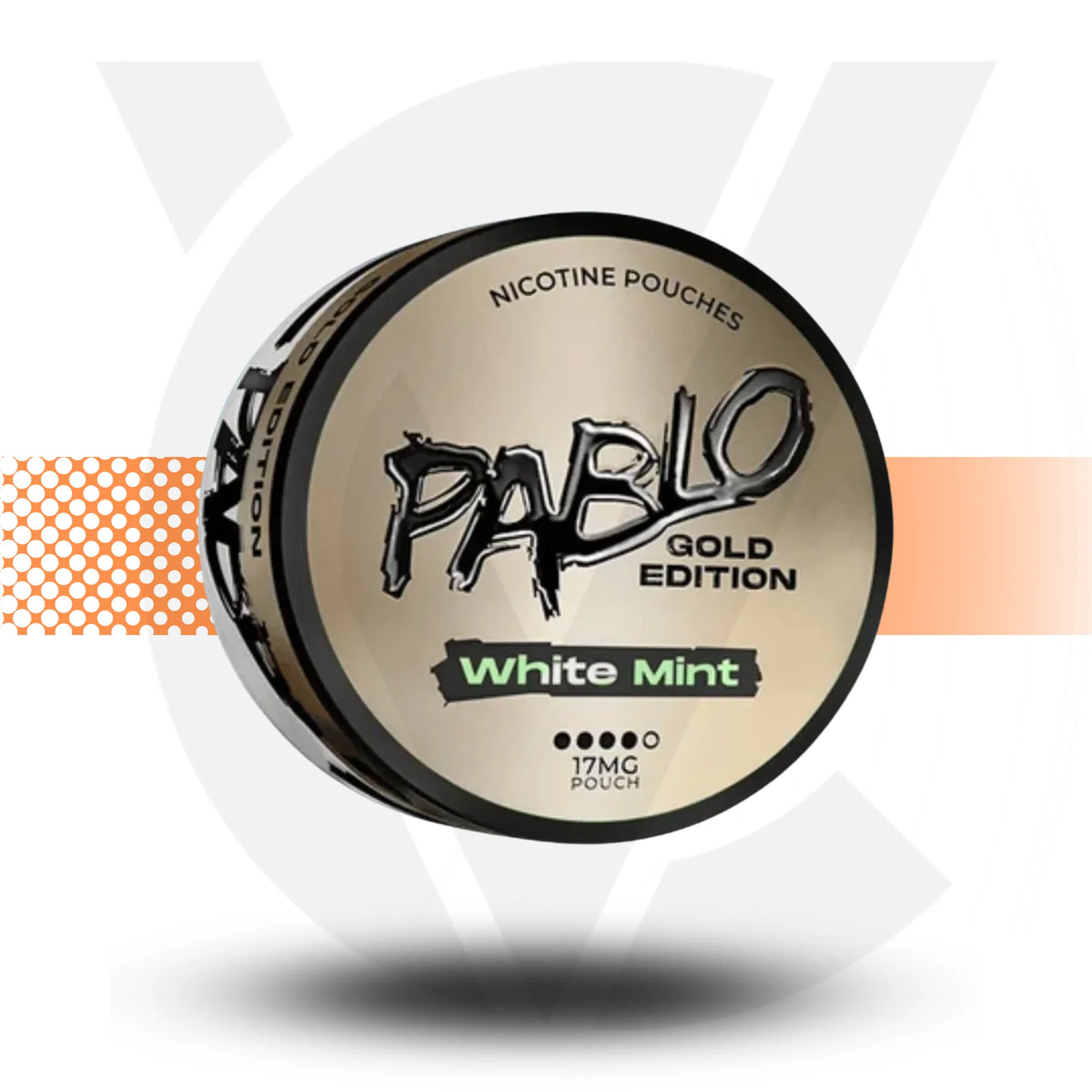 Pablo Gold 17mg White Mint Nicotine Pouch