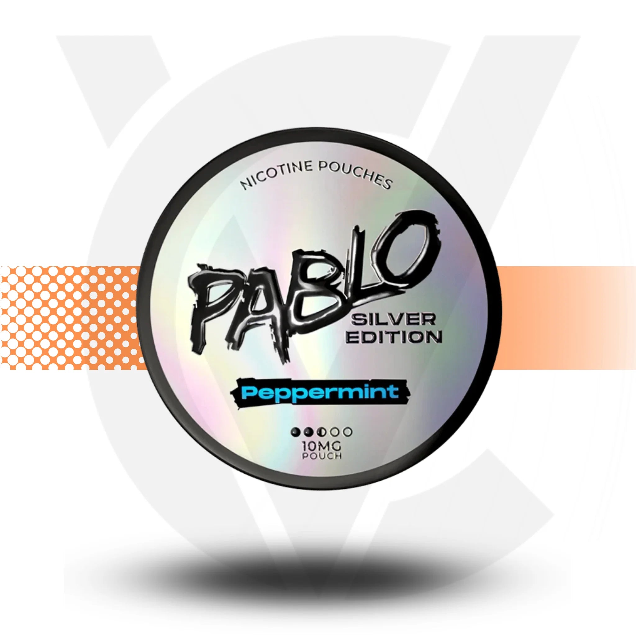 Pablo Silver Edition Nicotine Pouches Peppermint 10mg