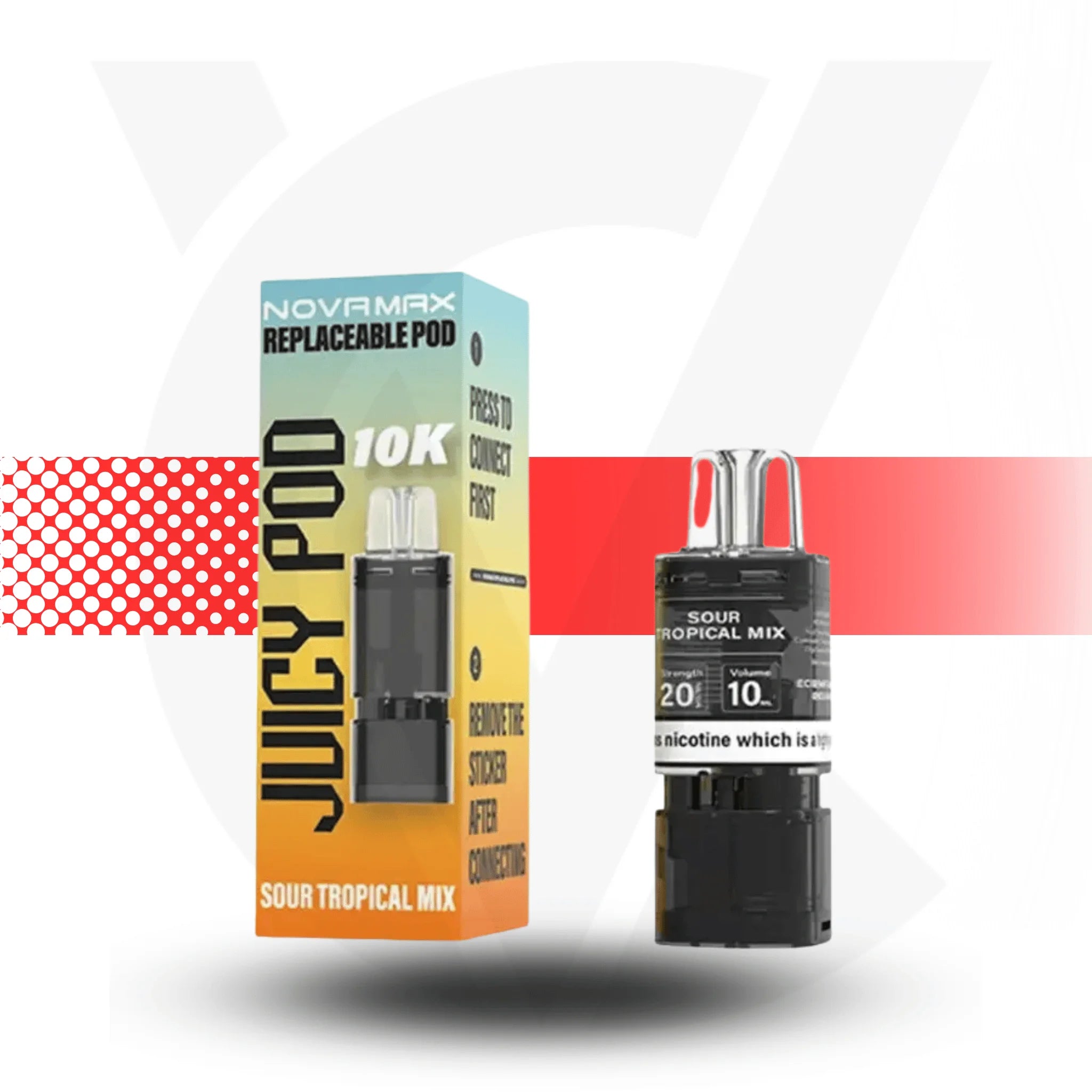 Juicy Pod Novamax 10K Prefilled Pod