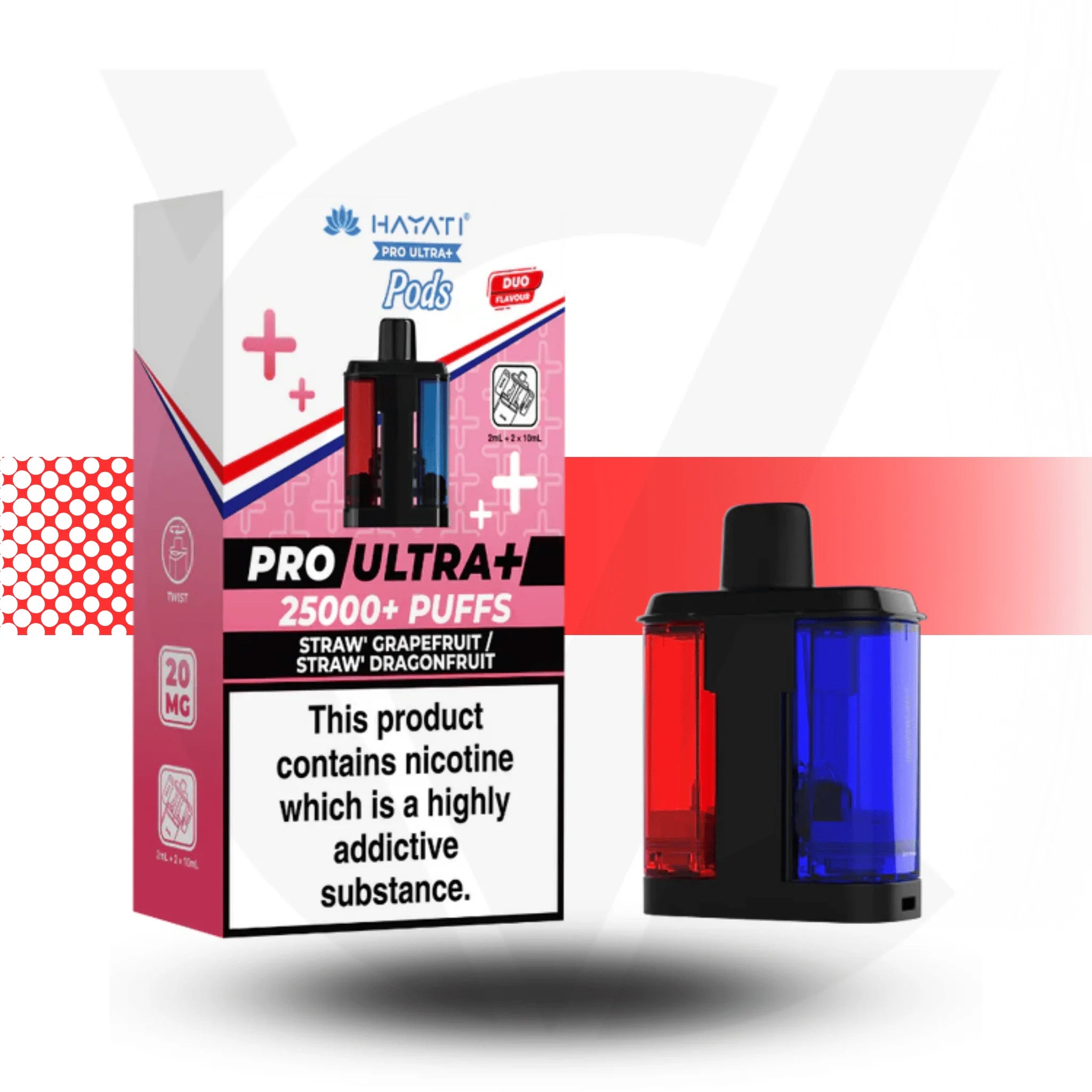 Hayati Pro Ultra Plus 25K Prefilled Pod