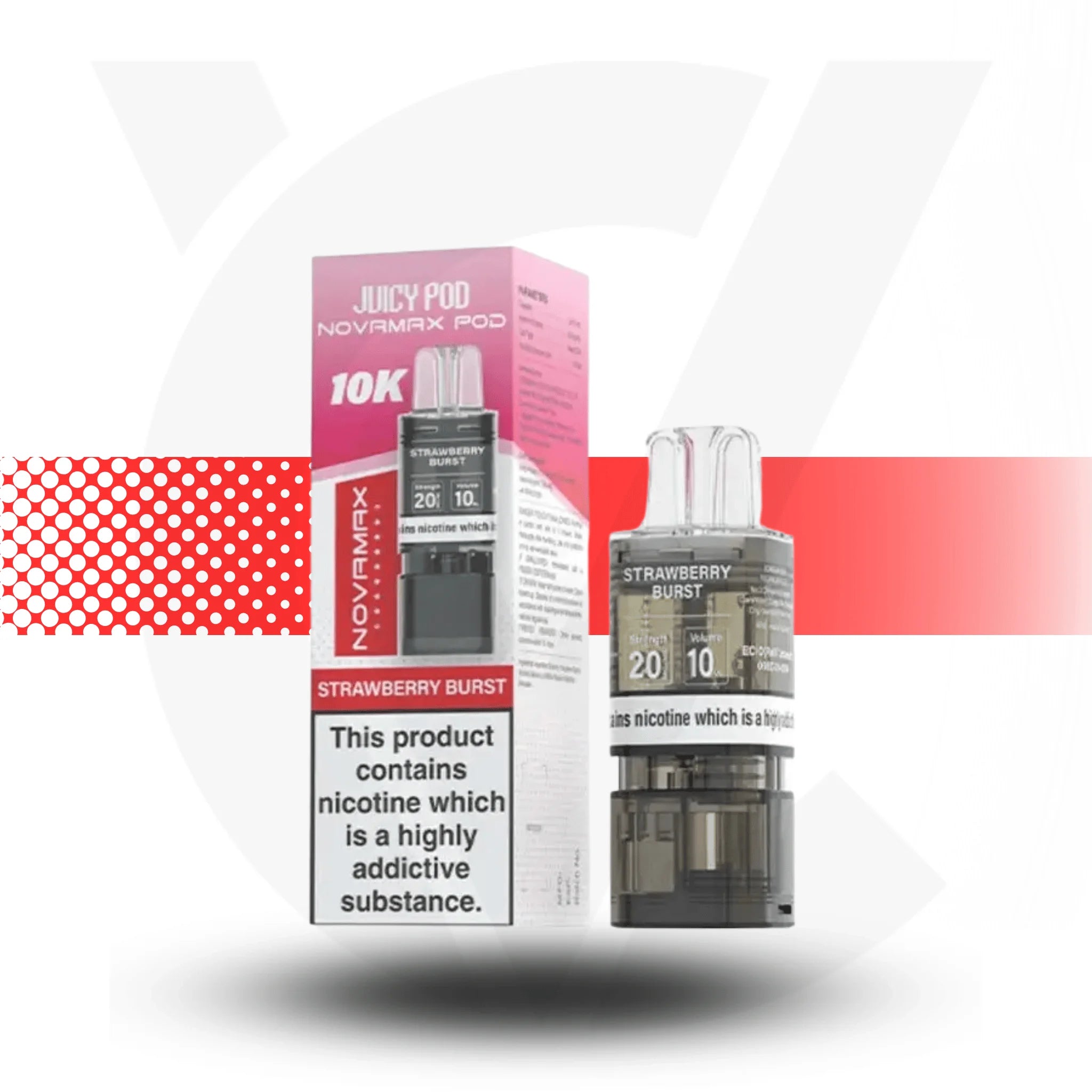 Juicy Pod Novamax 10K Prefilled Pod