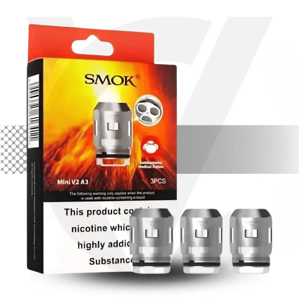 Smok TFV-Mini V2 Replacement Coils - A3 0.15ohm | Cloud Vapez UK