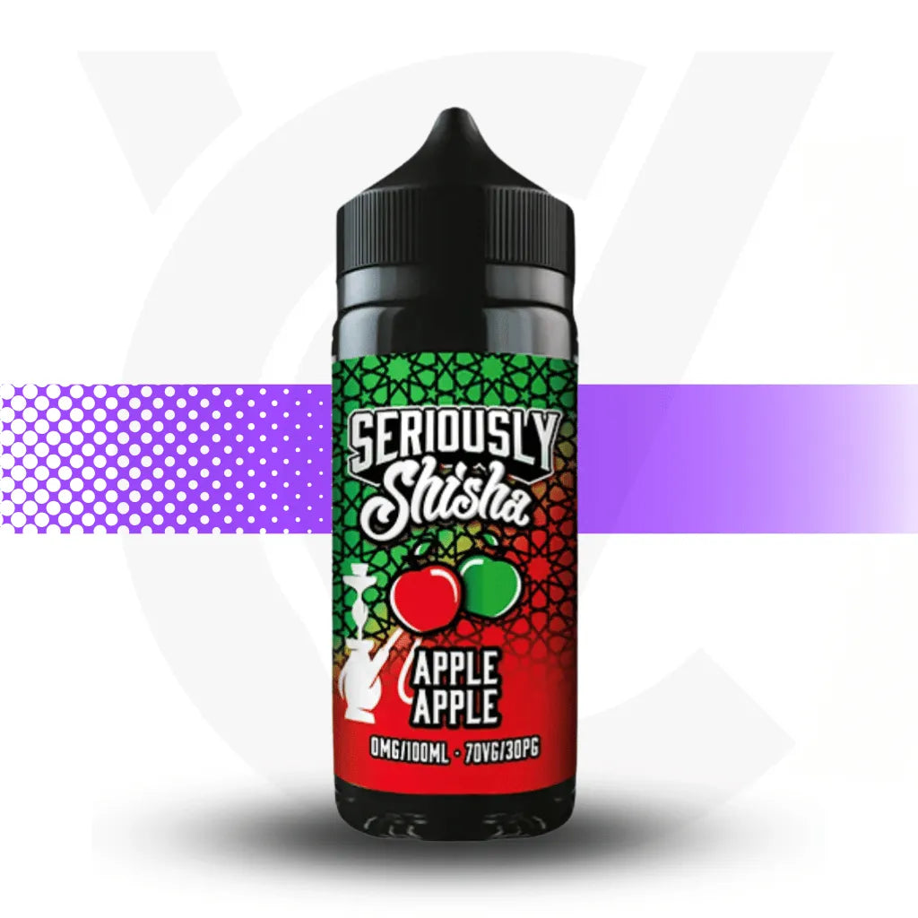 Seriously 100ml E-Liquid - Apple Apple - Shisha | Cloud Vapez UK