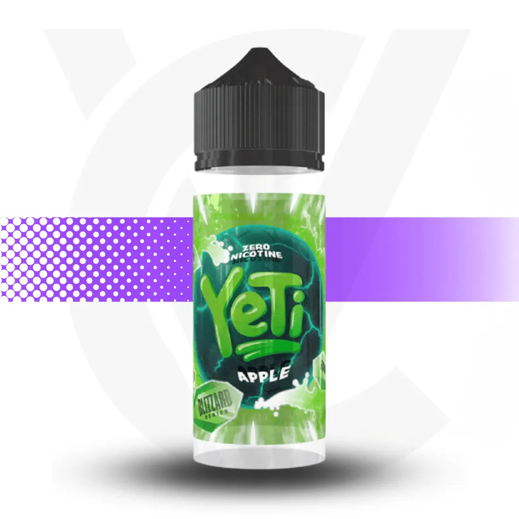 Yeti Blizzard Series 100ml E-Liquid - Apple | Cloud Vapez UK