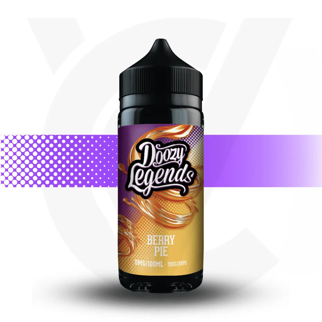 Doozy Legends 100ml E-Liquid - Berry Pie l Cloud Vapez UK