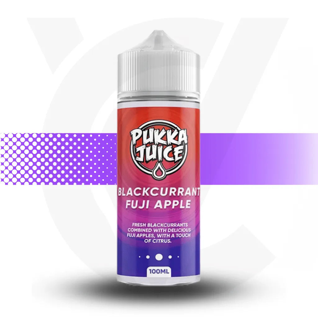 Pukka Juice 100ml E-Liquid - Blackcurrant Fuji Apple | Cloud Vapez UK
