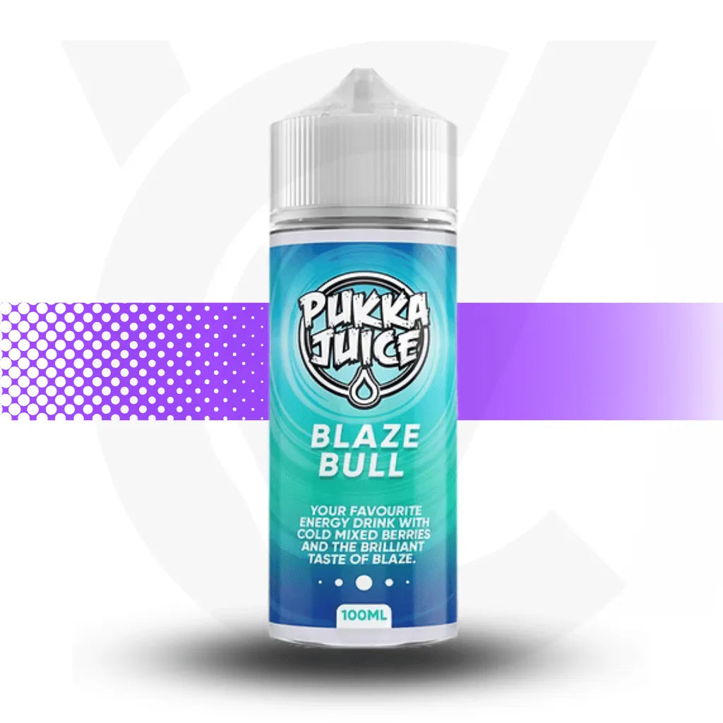 Pukka Juice 100ml E-Liquid - Blaze Bull | Cloud Vapez UK