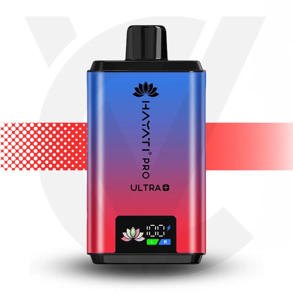 Hayati Pro Ultra + Disposable Vape - Blue Razz Cherry | Cloud Vapez UK