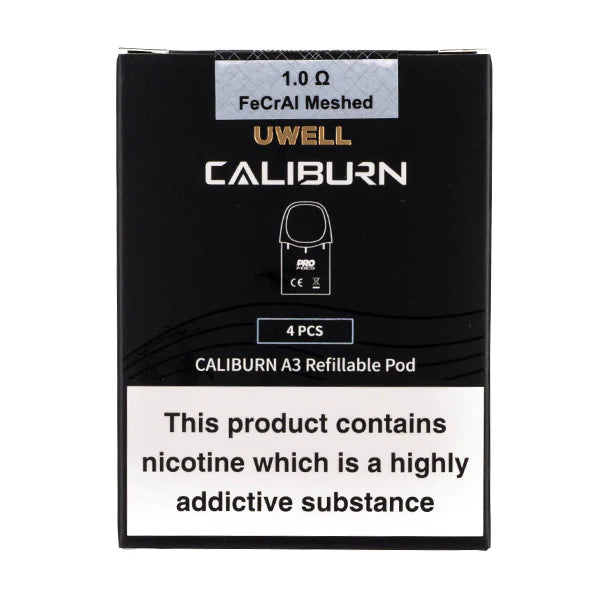 Caliburn A3 Replacement pods - Cloud Vapez UK