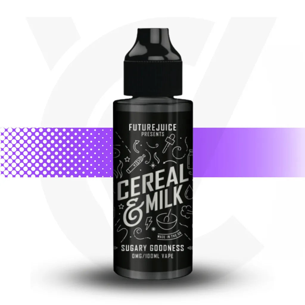 Future Juice 100ml Vape Juice E-Liquid - Cereal & Milk | Cloud Vapez UK