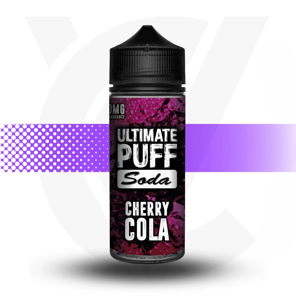 Ultimate Puff 100ml Short Fill - Cherry Cola Soda l Cloud Vapez UK