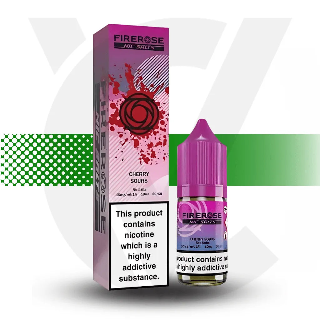 Elux Firerose 5000 10mg Nic Salt - Cherry Sours | Cloud Vapez UK