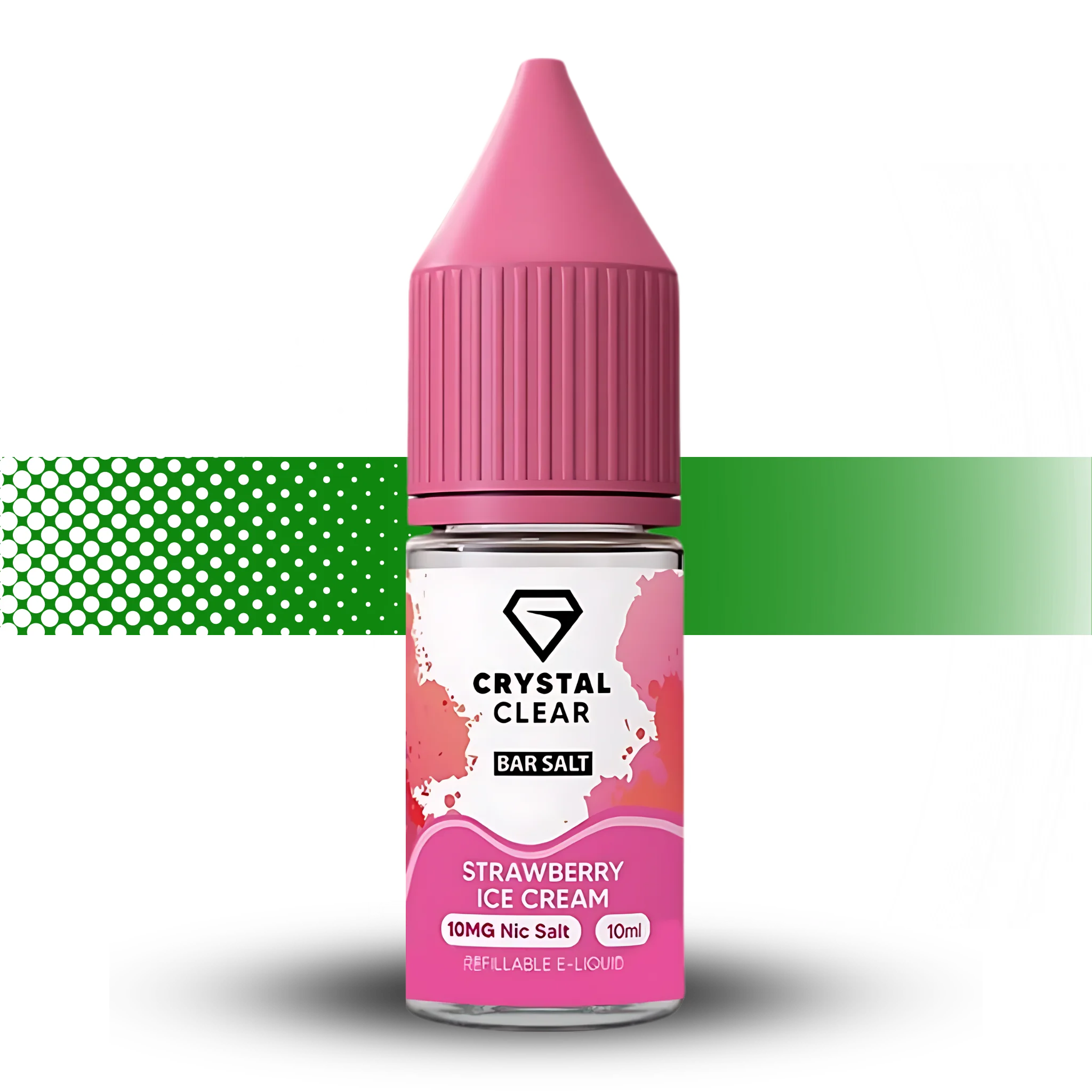 Crystal Clear Bar E-Liquid Salts 10MG - Cloud City UK