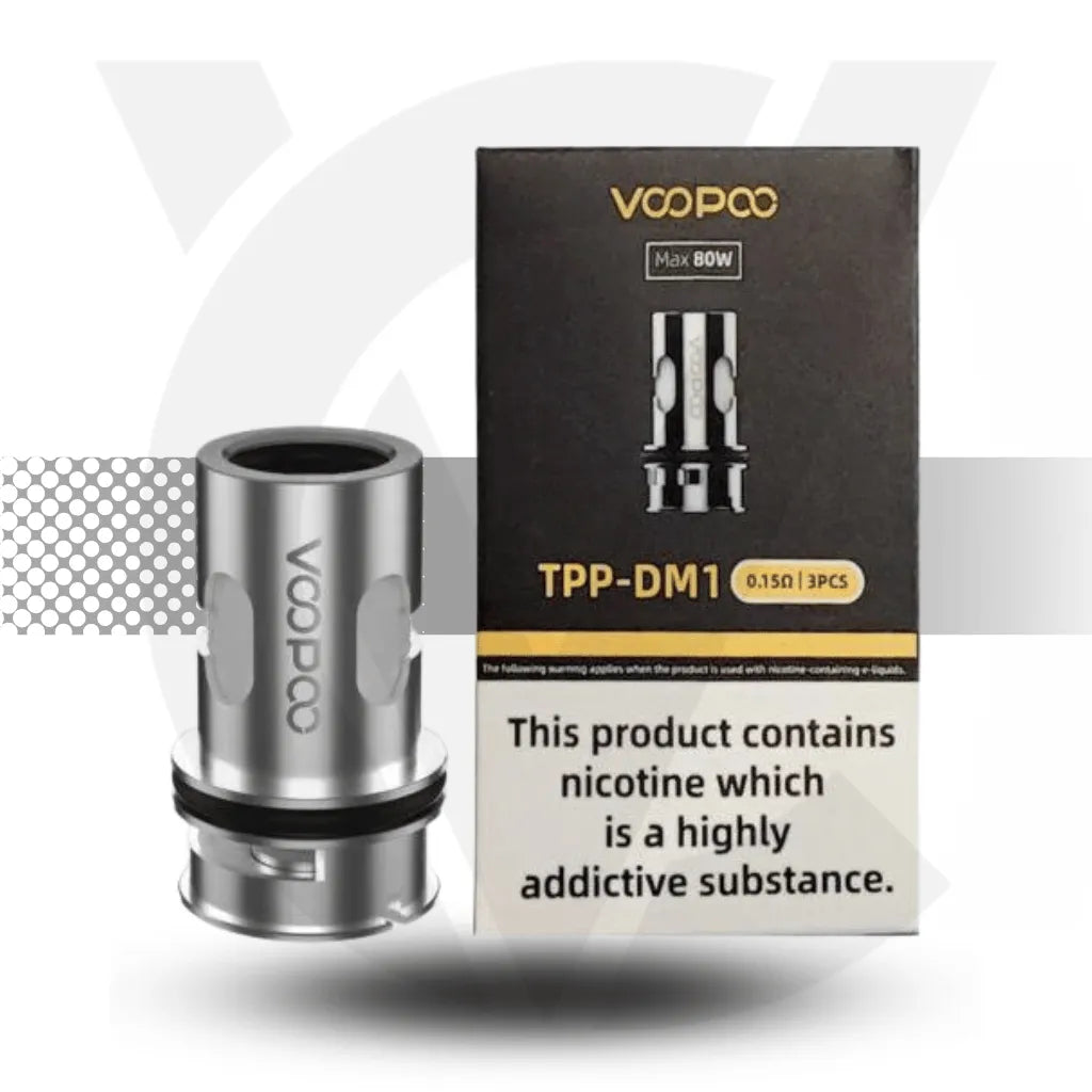 Voopoo TPP DM Replacement Coils - DM1 0.15ohm | Cloud Vapez UK