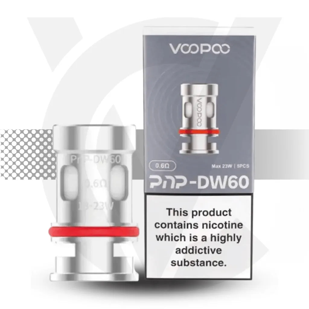 Voopoo PnP Replacement Coils - DW60 0.6ohm | Cloud Vapez UK