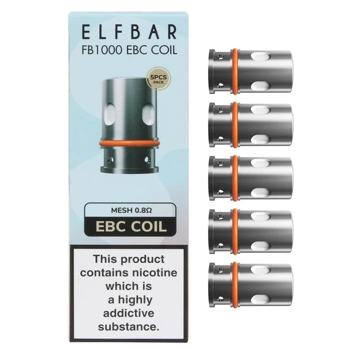 Elf Bar FB1000 EBC Mesh Coil | Cloud Vapez UK.