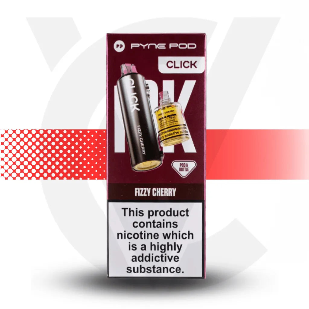Pyne Pod Click 10K Prefilled Pod - Fizzy Cherry | Cloud Vapez UK