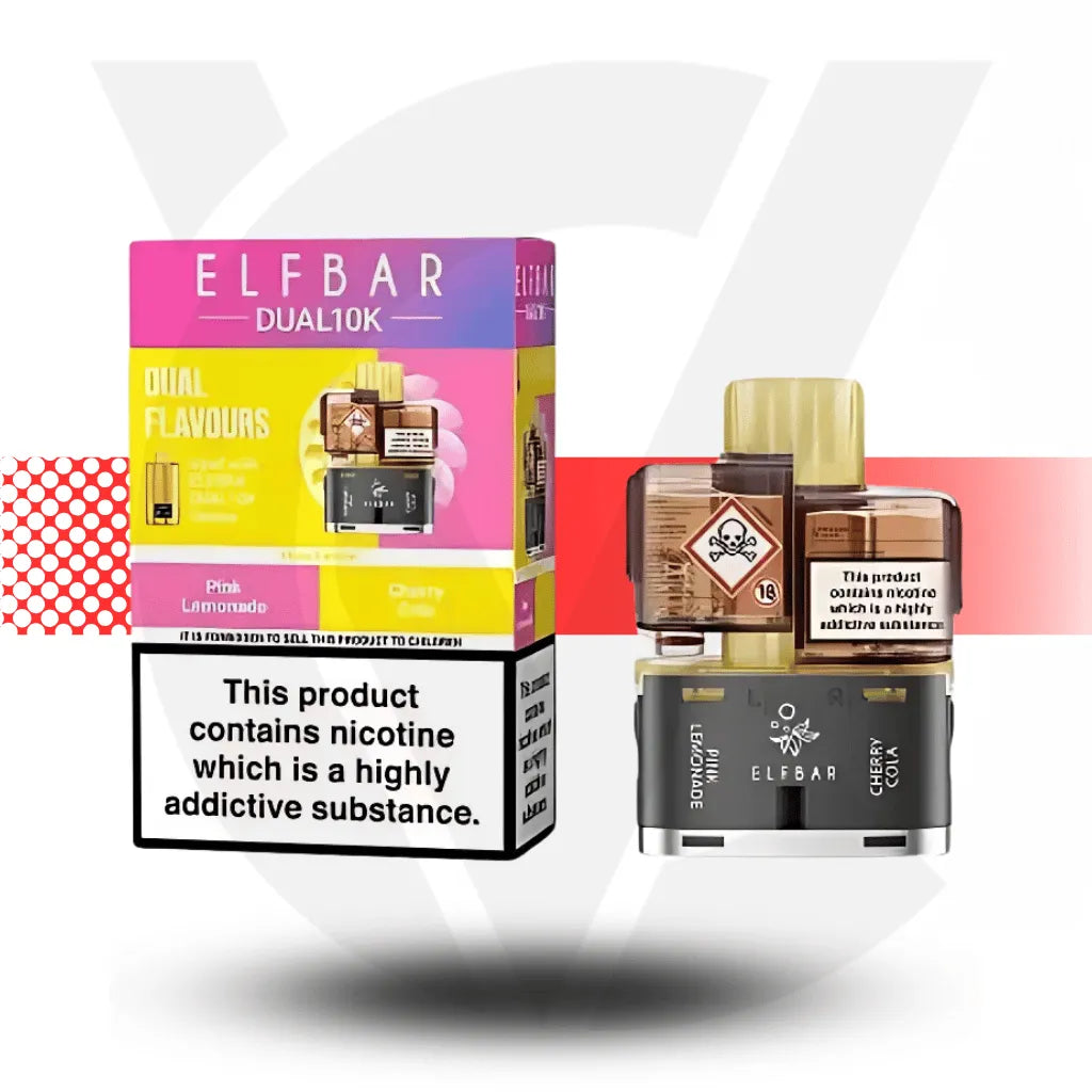 Elf Bar Dual 10K Refill Pack - Fizzy Edition | Cloud Vapez UK