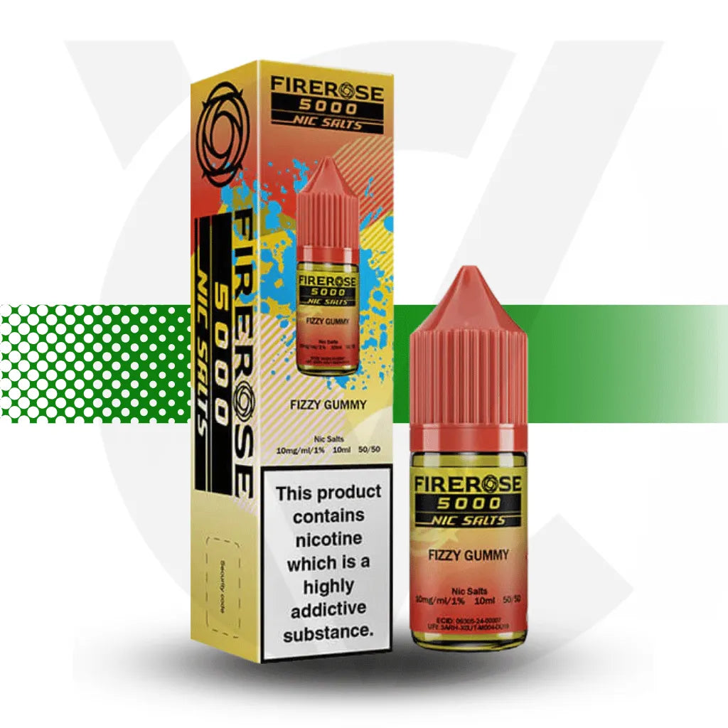 Elux Firerose 5000 10mg Nic Salt - Fizzy Gummy | Cloud Vapez UK