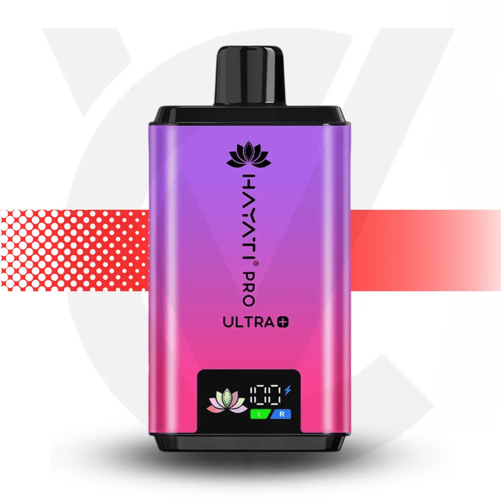 Hayati Pro Ultra + Disposable Vape - Grape GB/Strawberry GB| Cloud Vapez UK