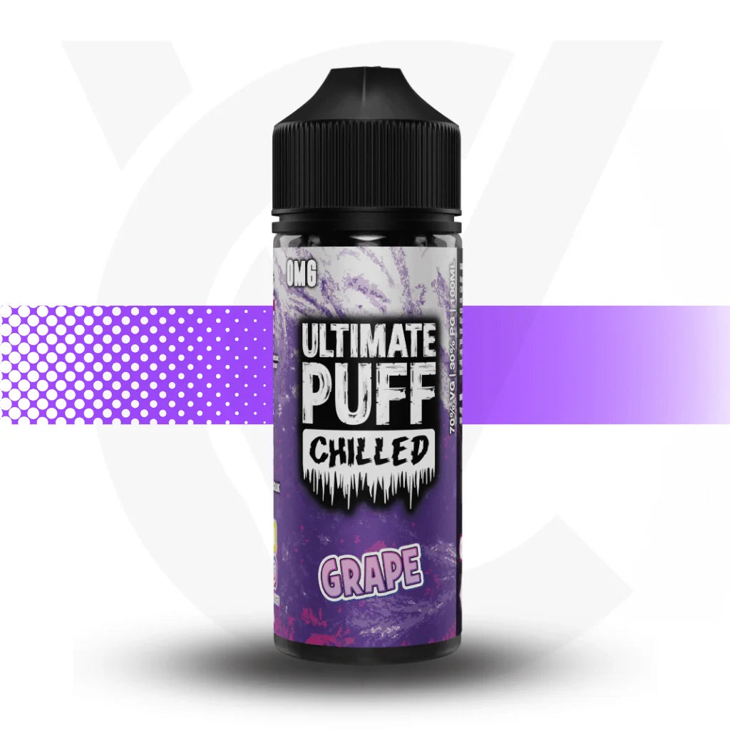 Ultimate Puff 100ml Short Fill - Grape Chilled l Cloud Vapez UK