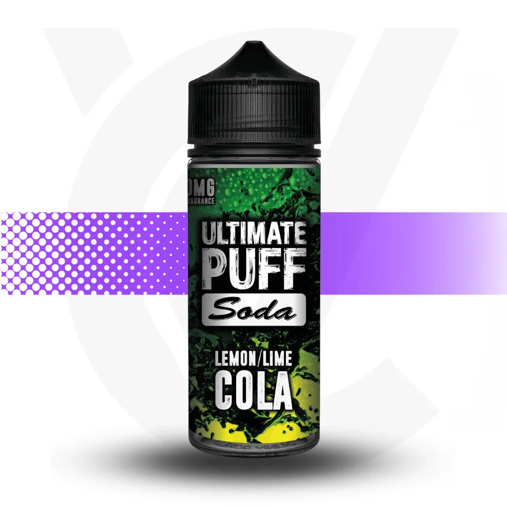 Ultimate Puff 100ml Short Fill - Lemon Lime Cola Soda l Cloud Vapez UK