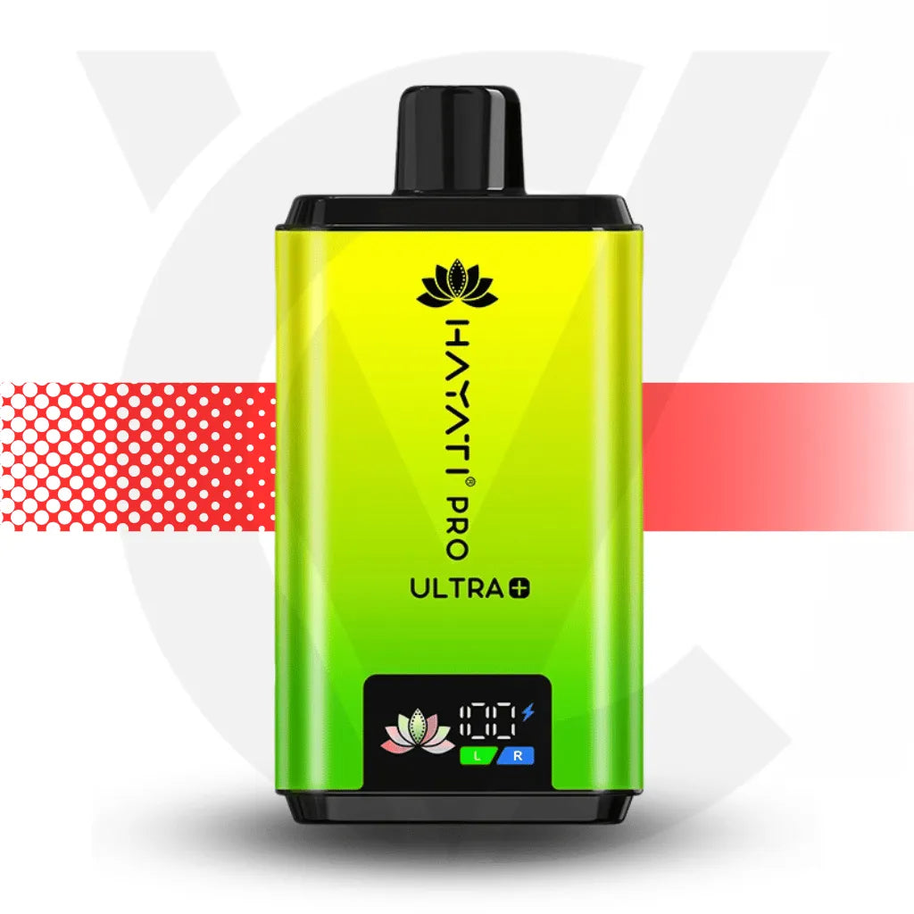 Hayati Pro Ultra + Disposable Vape - Lemon Lime | Cloud Vapez UK