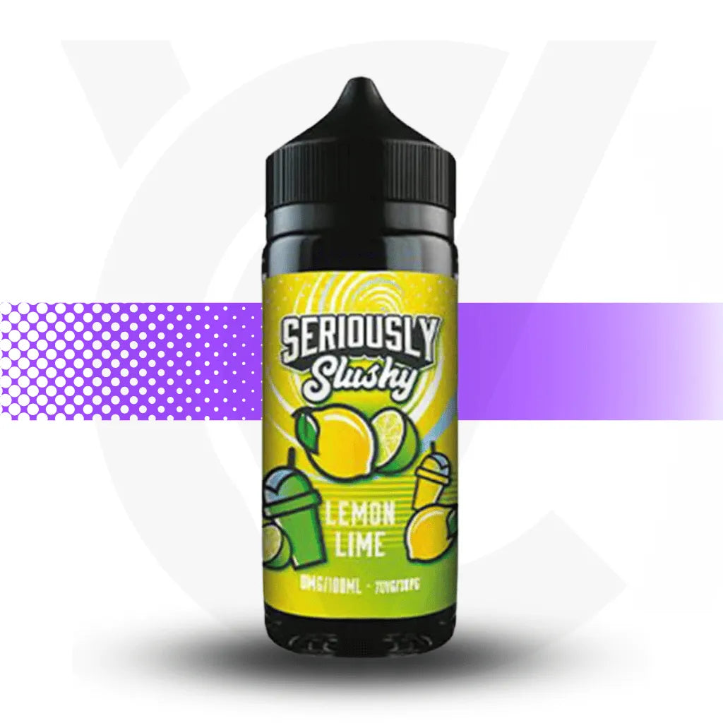 Seriously 100ml E-Liquid - Lemon Lime - Slushy | Cloud Vapez UK