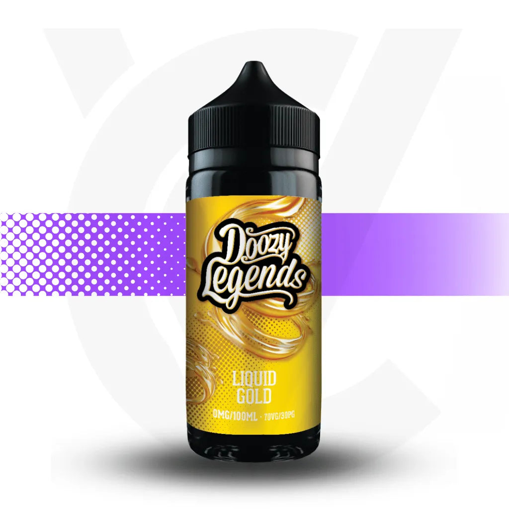 Doozy Legends 100ml E-Liquid - Liquid Gold l Cloud Vapez UK