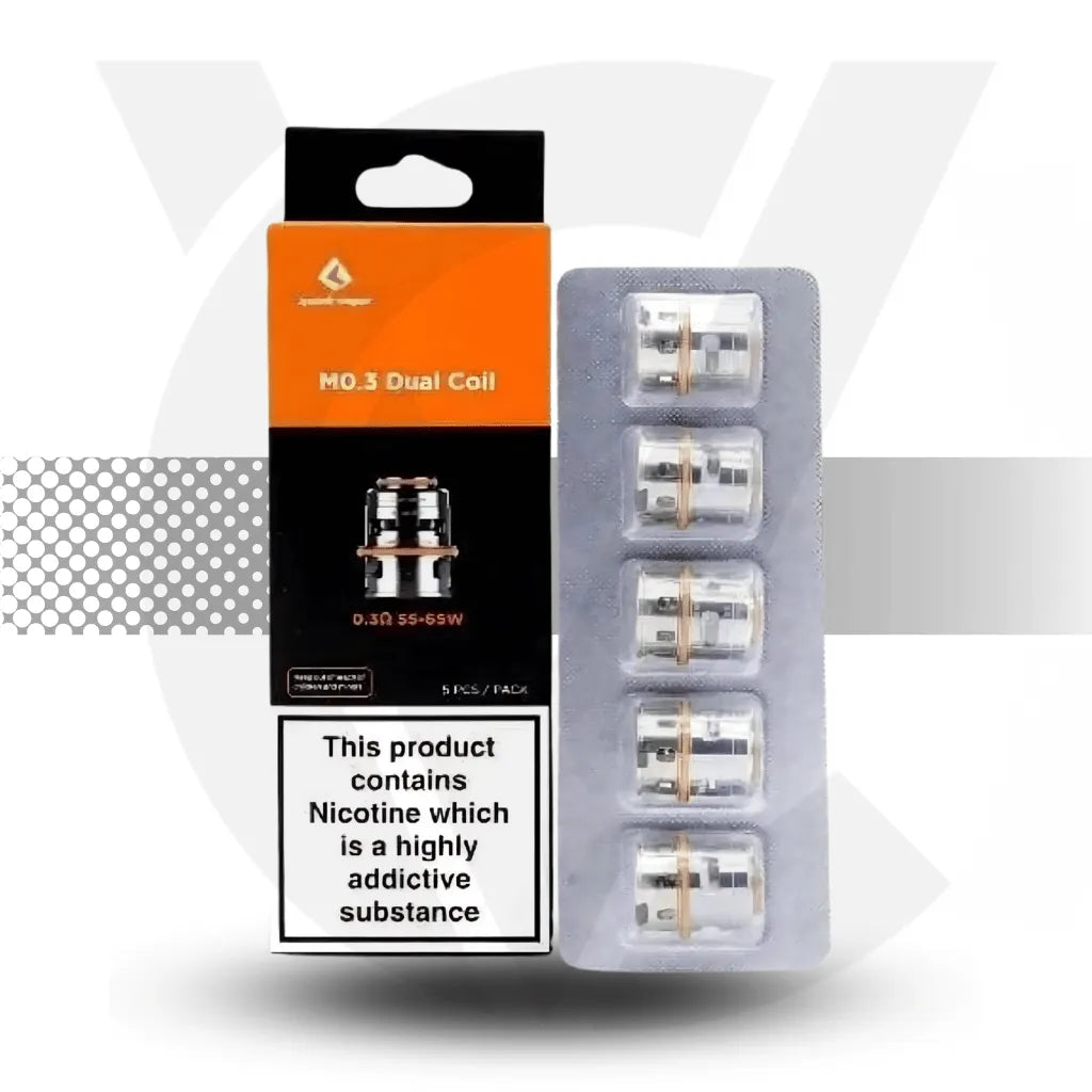 Geekvape Aegis M Series Replacement Coils - M0.3ohm | Cloud Vapez UK