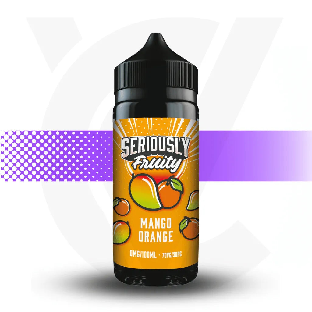 Seriously 100ml E-Liquid - Mango Orange - Fruity | Cloud Vapez UK