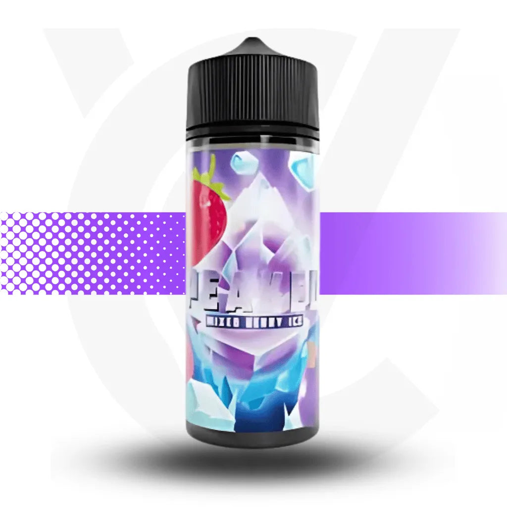 Peaked 100ml E-Liquid - Mixed Berry Ice | Cloud Vapez UK