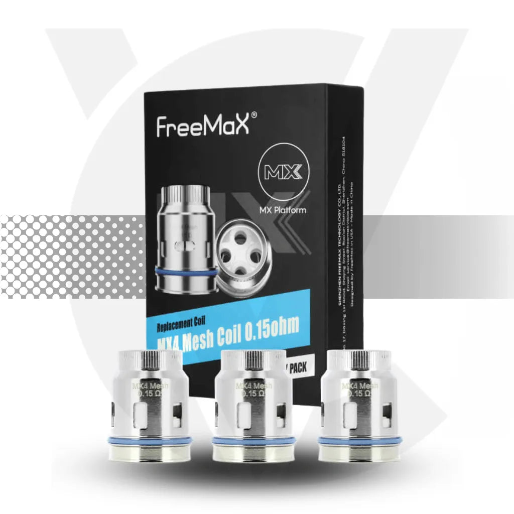 Freemax MX Mesh Replacement Coils - MX4 0.15ohm | Cloud Vapez UK