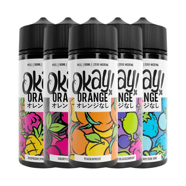 Okay! Orange E-Liquid Short Fill 100ML - Cloud Vapez UK