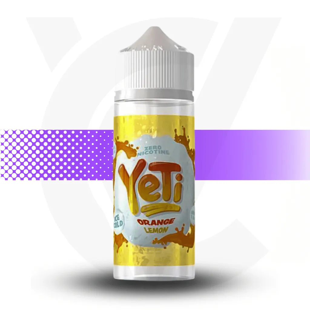 Yeti Ice Cold 100ml E-Liquid - Orange Lemon | Cloud Vapez UK