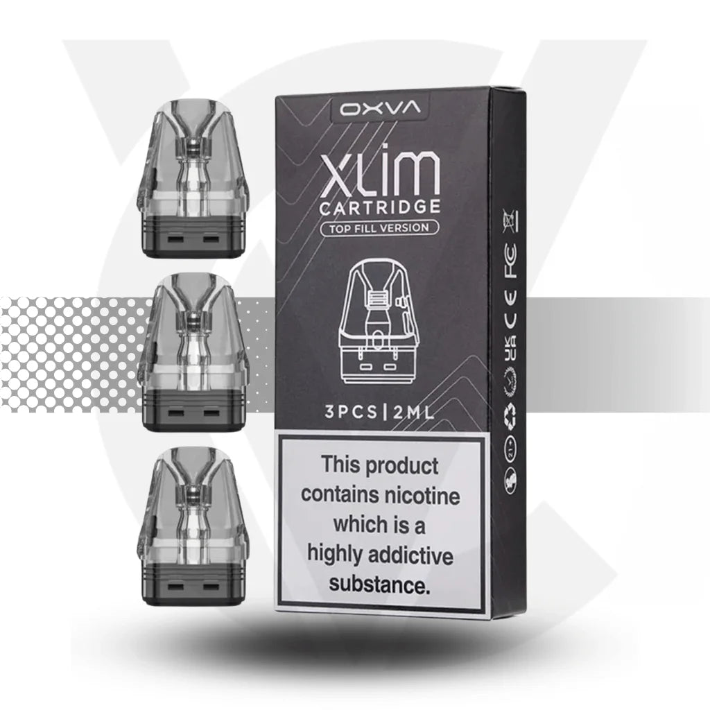 Oxva Xlim V3 Top Fill Replacement Pod Cartridges | Cloud Vapez UK Oxva Xlim V3 Top Fill Replacement Pod Cartridges | Cloud Vapez UK