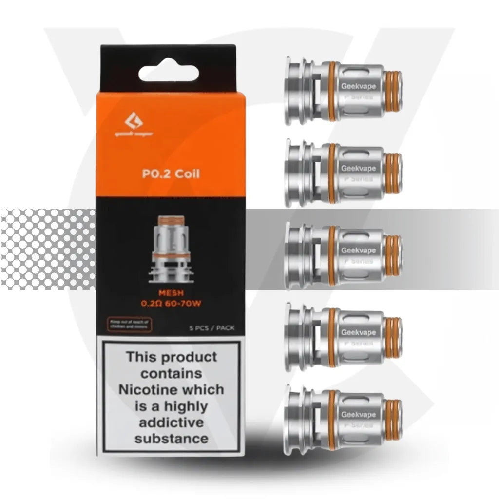 Geekvape P Series Replacement Coils - P0.2ohm | Cloud Vapez UK