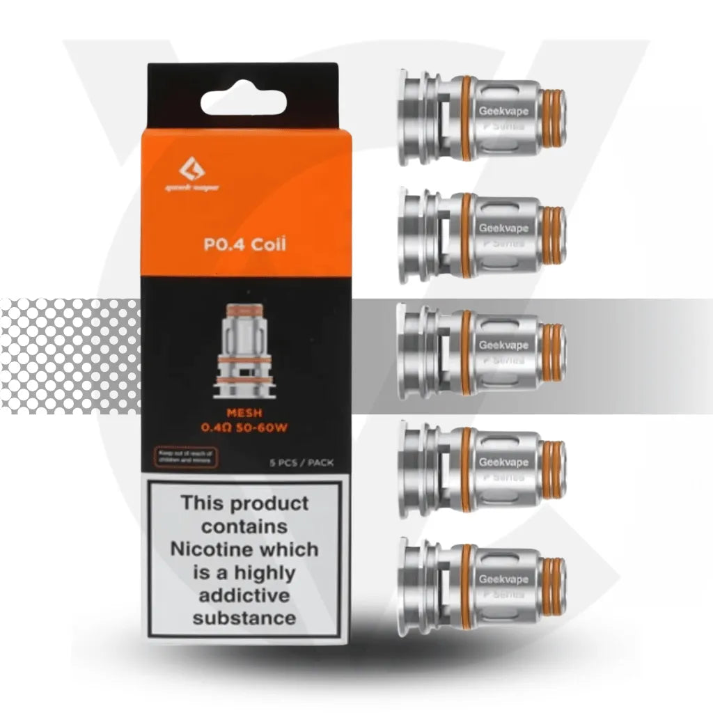 Geekvape P Series Replacement Coils - P0.4ohm | Cloud Vapez UK
