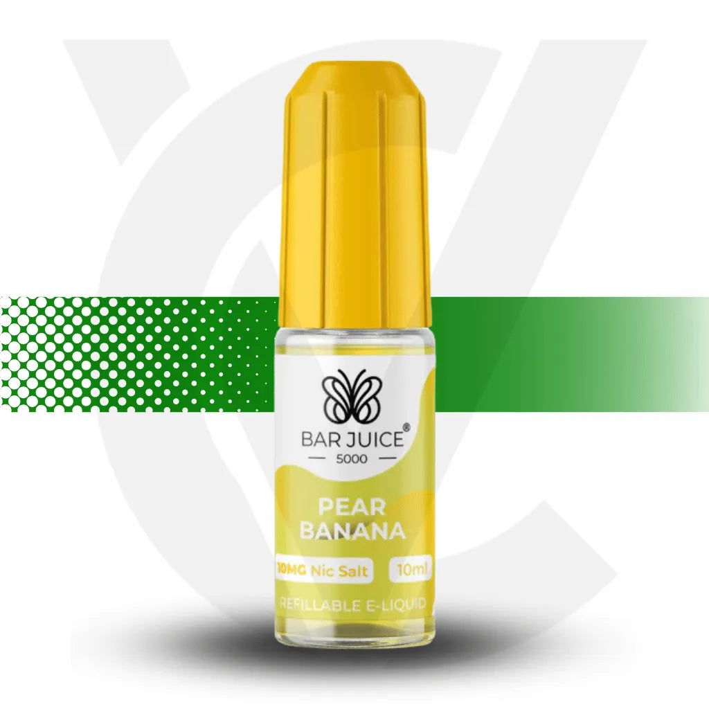 Bar Juice Nic Salt E-Liquid 20MG 10ml - Pear Banana - Cloud Vapez UK