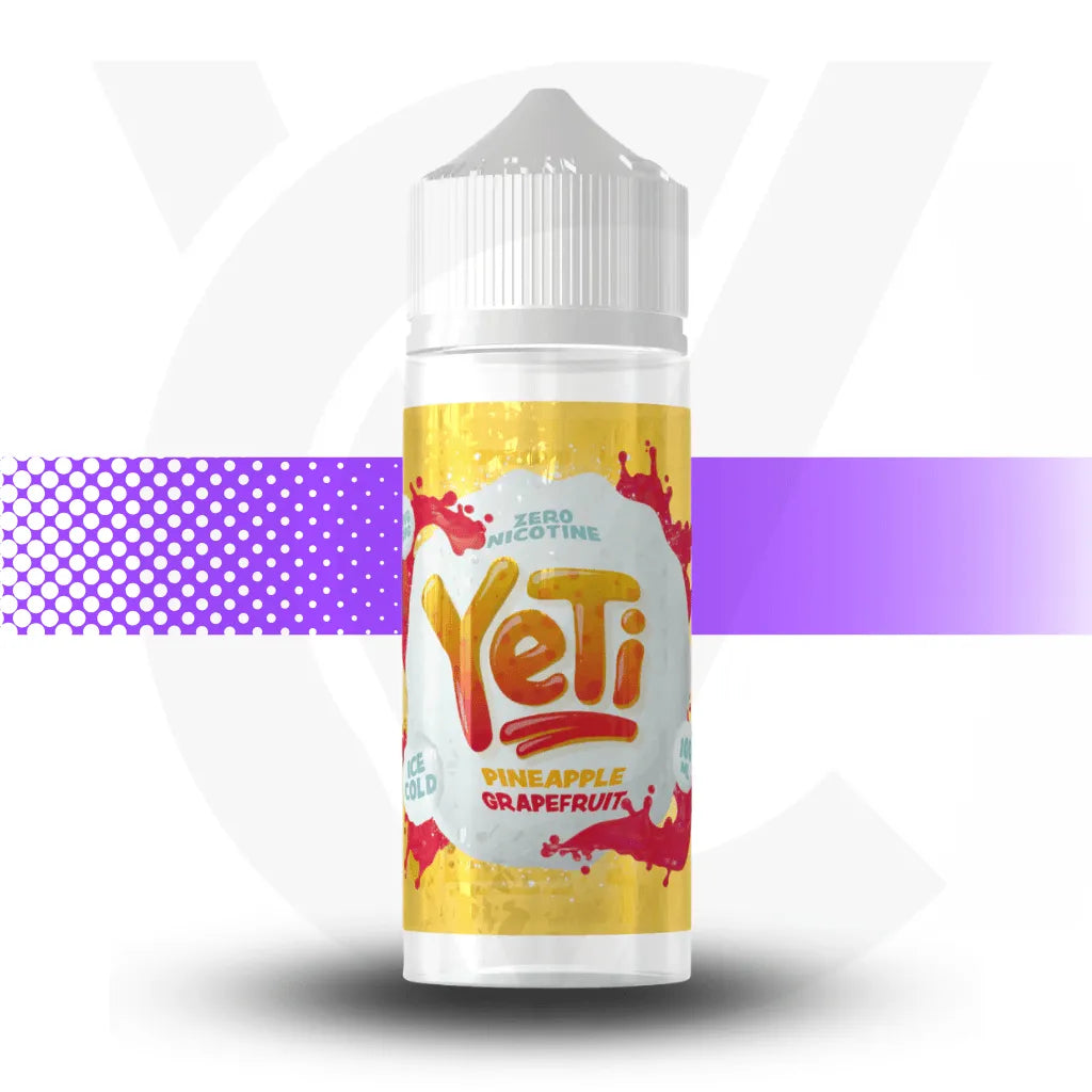 Yeti Ice Cold 100ml E-Liquid - Pineapple Grapefruit | Cloud Vapez UK