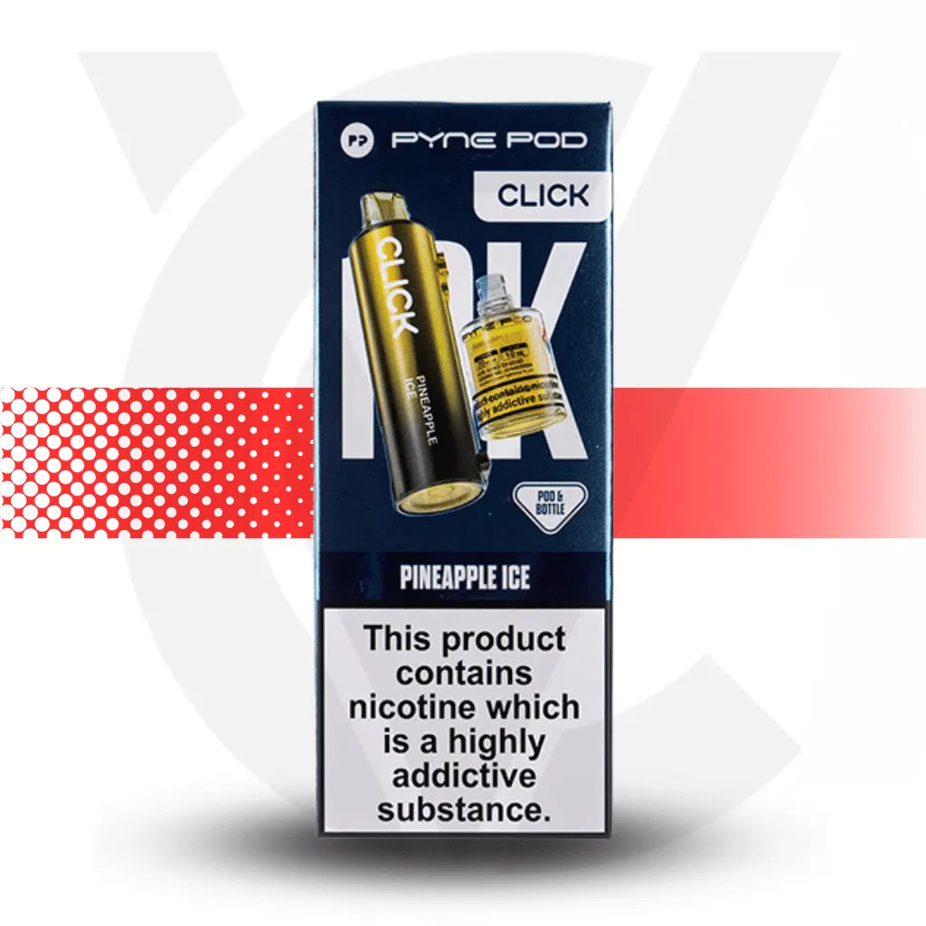 Pyne Pod Click 10K Prefilled Pod - Pineapple Ice | Cloud Vapez UK