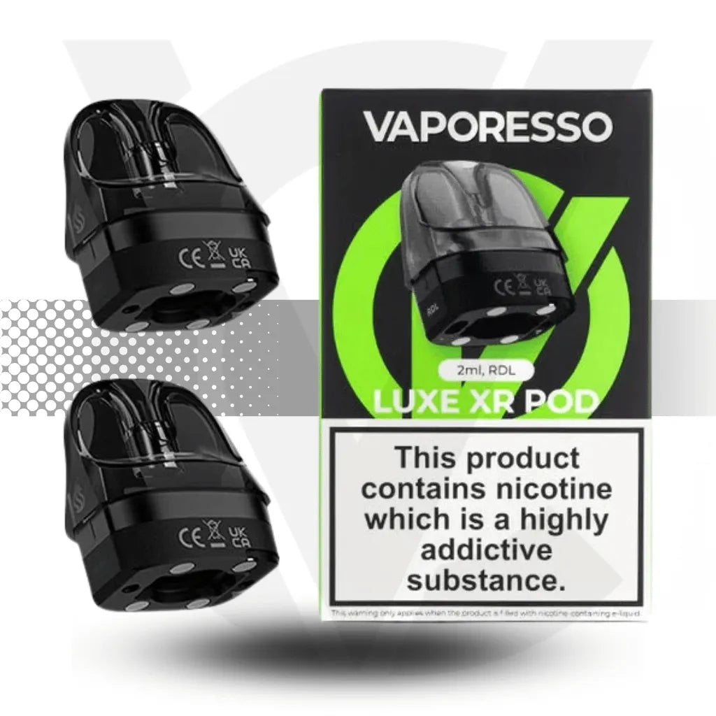 Vaporesso Luxe XR Empty Replacement Pods - RDL | Cloud Vapez UK