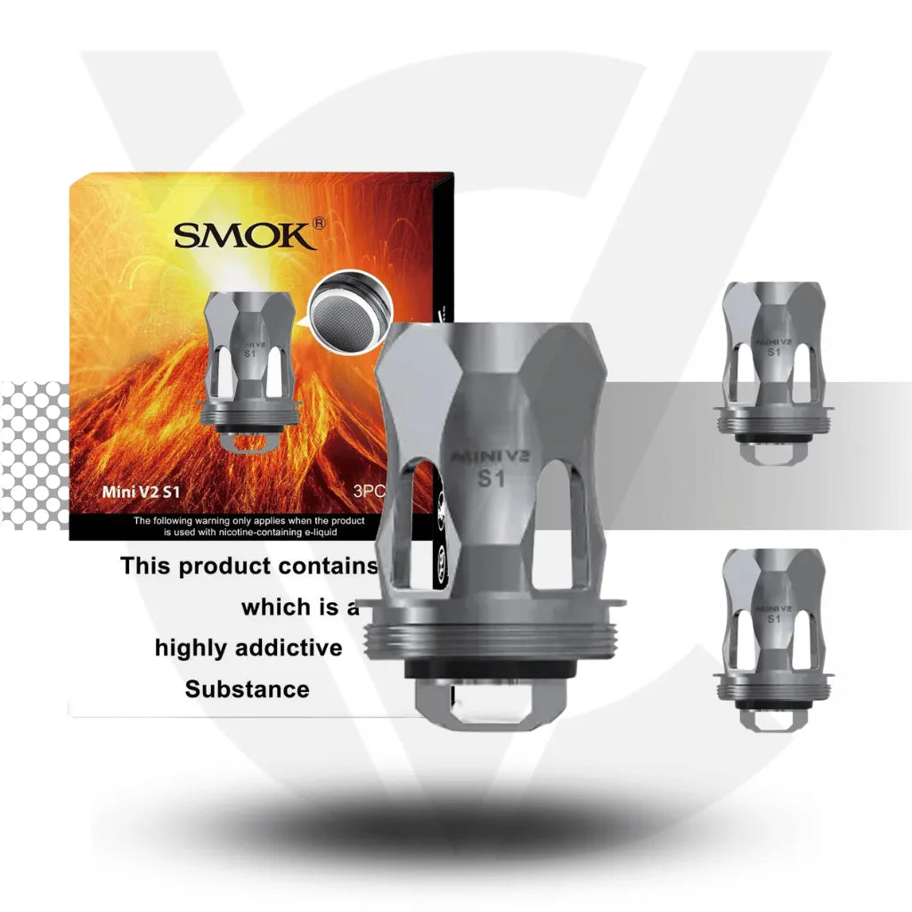 Smok TFV-Mini V2 Replacement Coils - S1 0.15ohm | Cloud Vapez UK