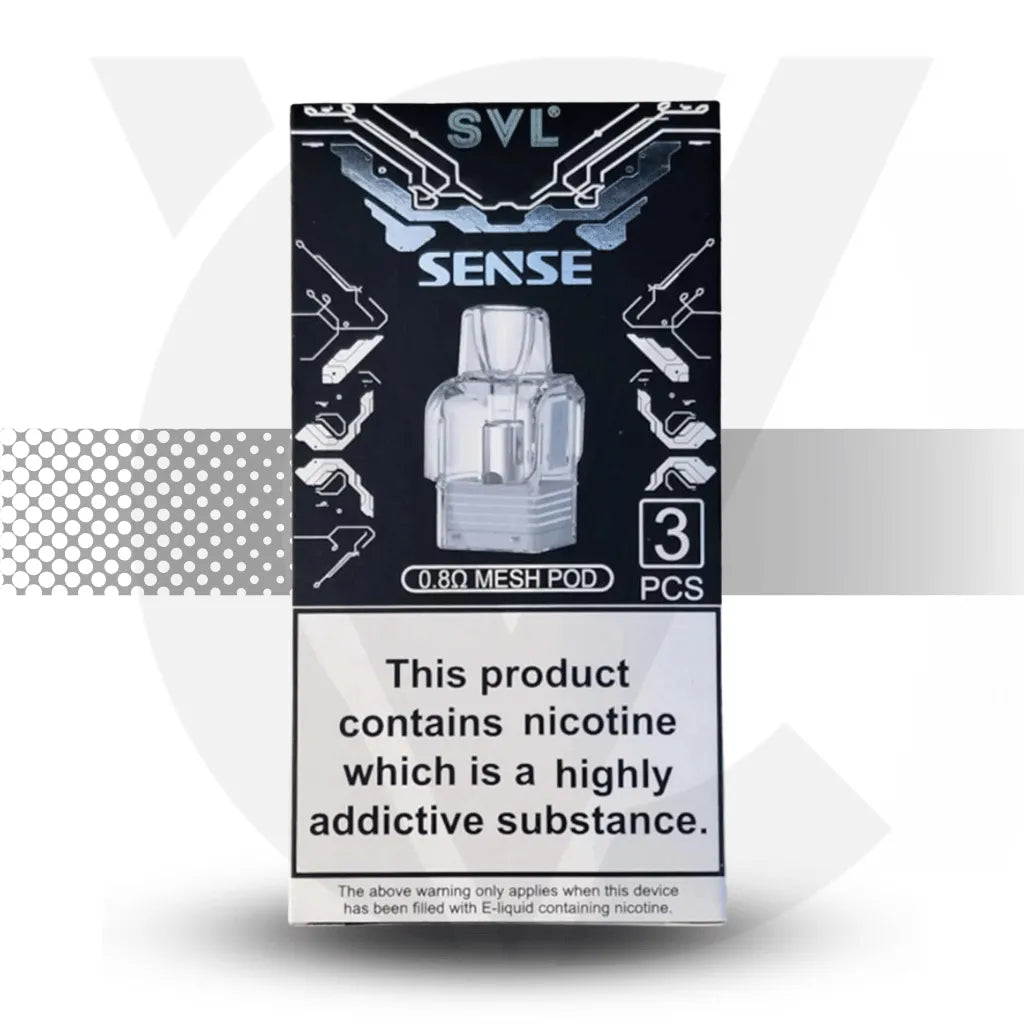 Sense SVL Replacement MeshPod - 0.8ohm | Cloud Vapez UK