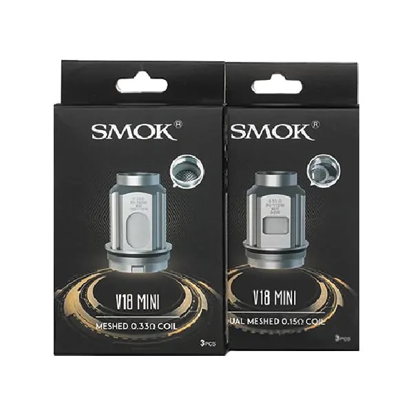 SMOK TFV18 MINI Coils - 0.33 Meshed Coils