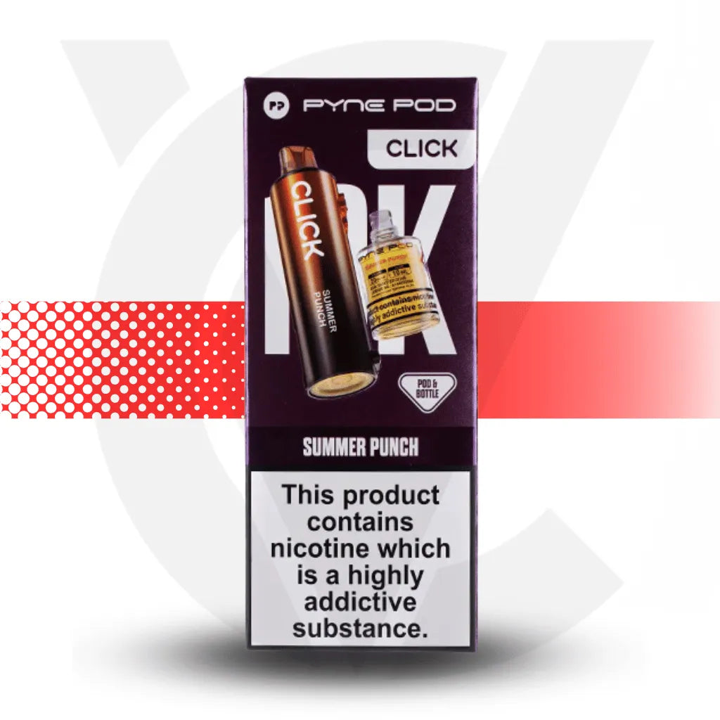 Pyne Pod Click 10K Prefilled Pod - Summer Punch | Cloud Vapez UK