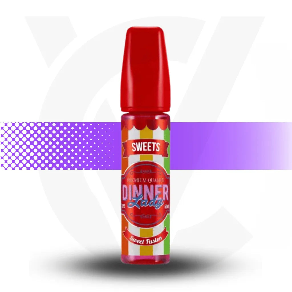Dinner Lady Sweets 50ml E-Liquid - Sweet Fusion | Cloud Vapez UK