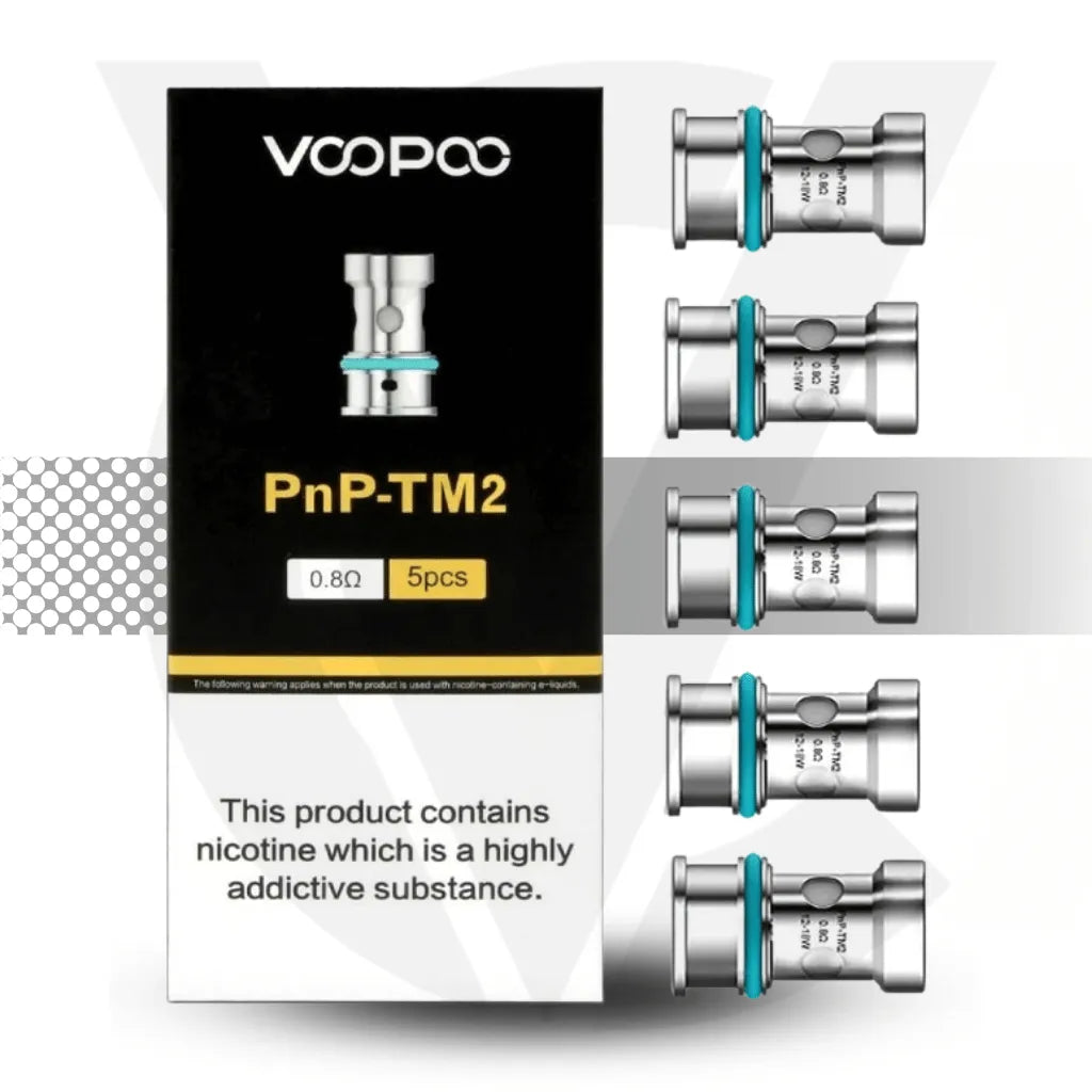 Voopoo PnP Replacement Coils - TM2 0.8ohm | Cloud Vapez UK
