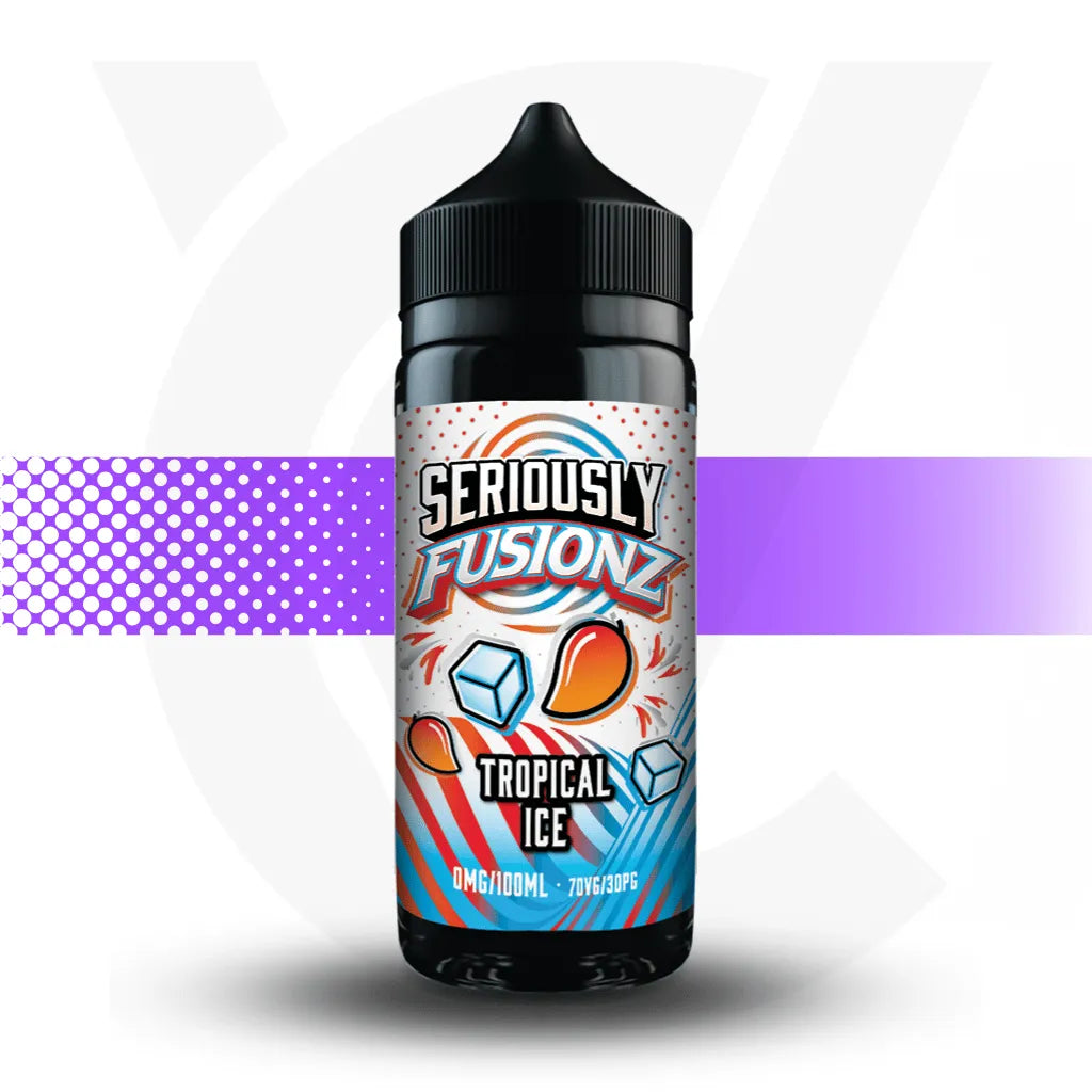 Seriously 100ml E-Liquid - Tropical Ice - Fusionz | Cloud Vapez UK