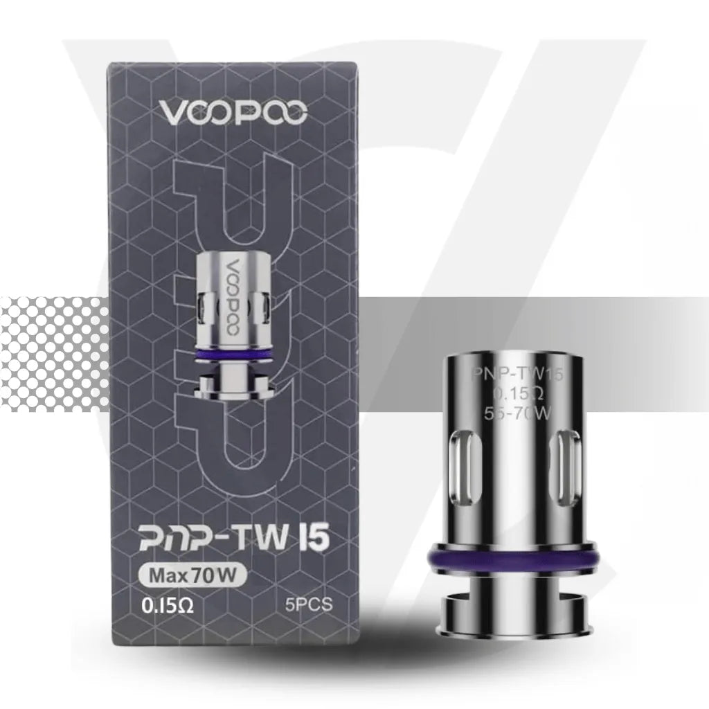 Voopoo PnP Replacement Coils - TW15 0.15ohm | Cloud Vapez UK